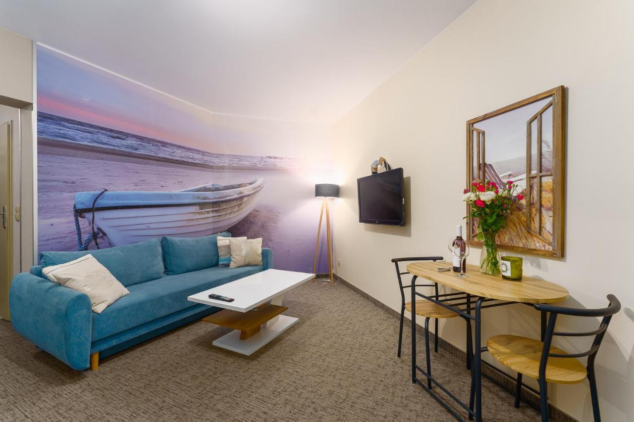 Apartamenty Prywatne W Hotelu Przy Plazy Diva Kołobrzeg Eksteriør billede